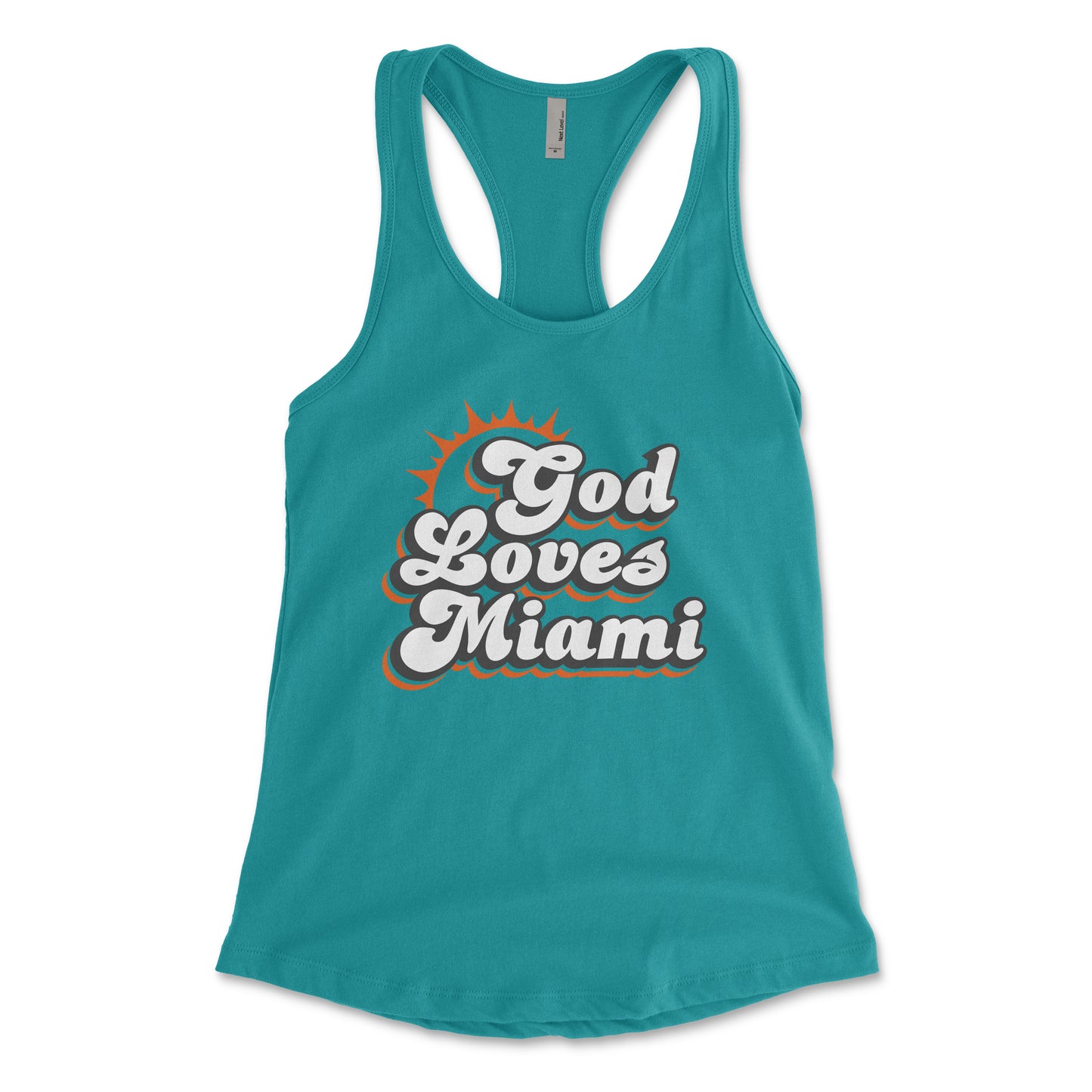 God Loves Miami Fins Tank Top
