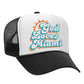 God Loves Miami Fins Trucker Cap